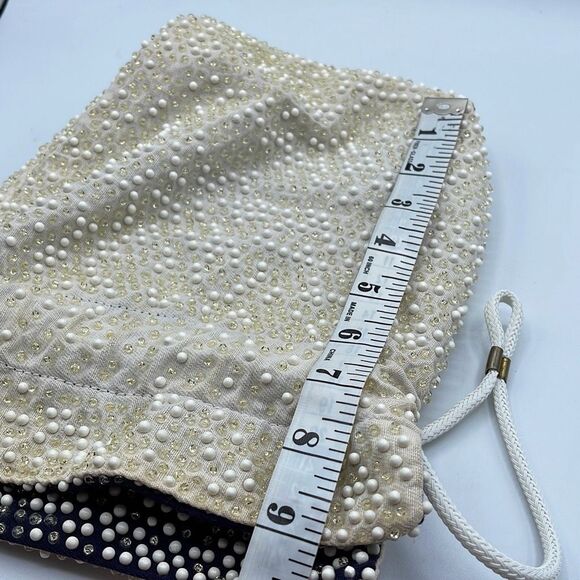 Vintage 70’s boho reversible drawstring bucket bag. - Picture 4 of 9